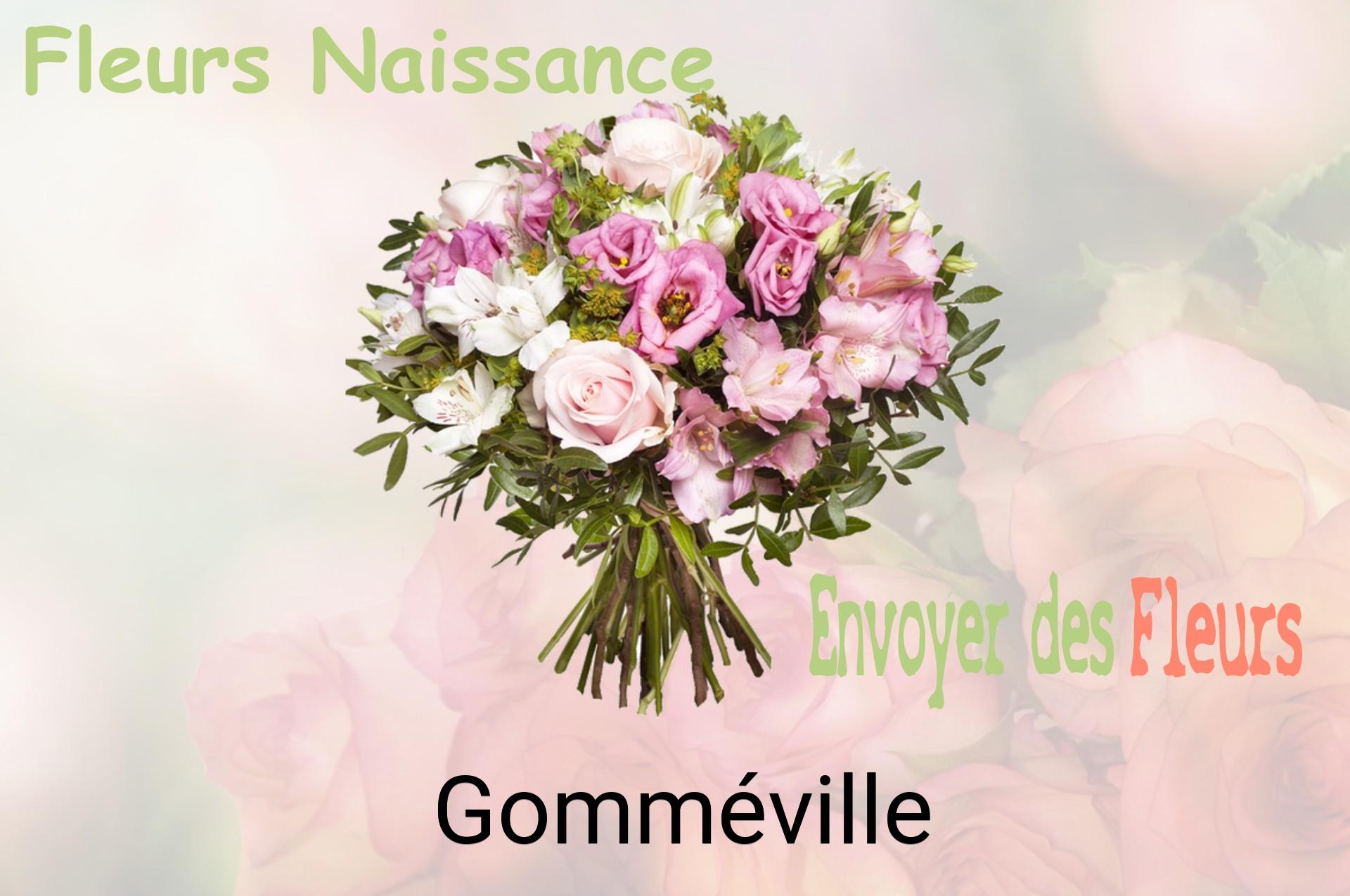 Bouquet de fleurs de naissance livré à Gomméville